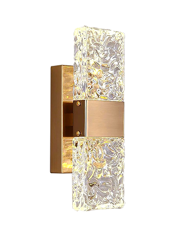 MODERN RECTANGLE LED 3 COLOUR WALL LAMP - Linz Lighting