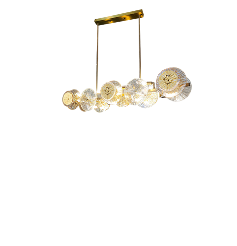 MODERN GLASS SHELL LED PENDANT LIGHT - Linz Lighting